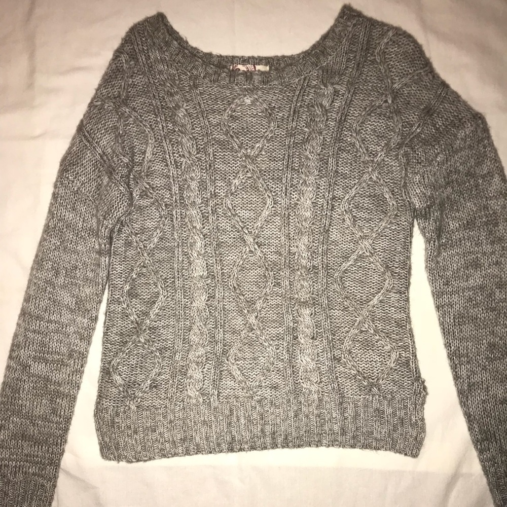 Cream sweater